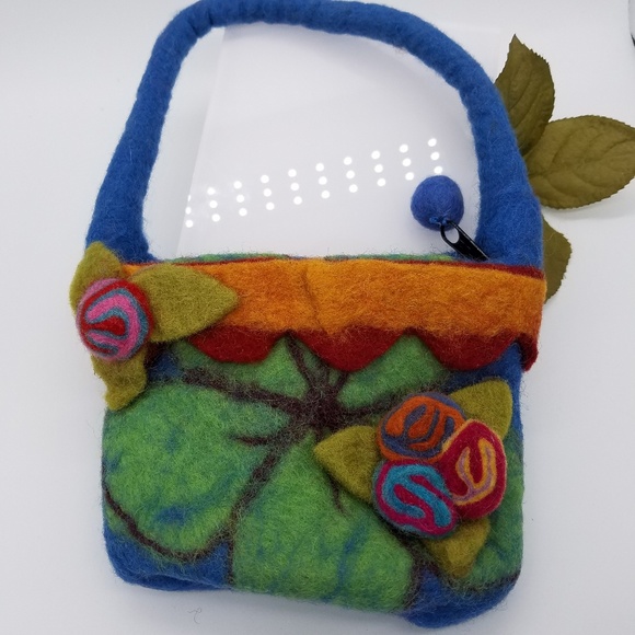 Handbags - Woolen Felt Bag from Nepal